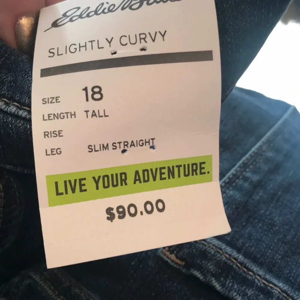 Eddie Bauer Jeans‎ 18T NWT - Picture 7 of 9